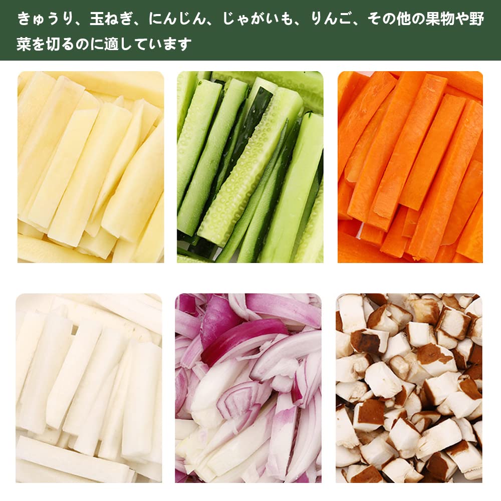 Amazon | ANJIZERUEN ポテトカッター 野菜カッター フライドポテト